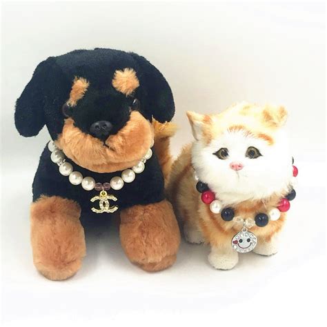 collier pour chien chanel